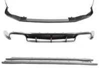 Aerokit in fibra di carbonio per paraurti standard di Rennline. Porsche 991.1