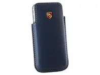 Porsche Case for iPhone 5, Yachting Blue with Grey stitching - WAP0300160E