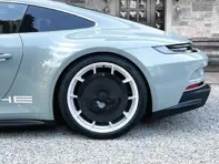 Cerchio posteriore EVO Aero disc in fibra di carbonio per cerchi in magnesio. Porsche 992 ST
