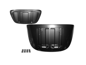 Heckklappe, ohne Lamellen. Porsche 356B / 356C T6 - 64451200106 - 1680200600, 571165-1