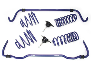 Road & track spring and anti roll bar handling kit Porsche 997 Carrera 2 and Carrera 2S with PASM 2005-2012 - 29188-1, 33239-1, 3609309625