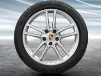 Llantas de aleación Cayenne Sport de 20' y neumáticos de invierno Porsche original - 9Y0044630C