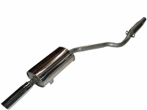 Uitlaatdemper / demper achterbak. Porsche 924 2.0L 1976-88 - 92.403BS, 92403BS, 1620608306, 477253125K, 1620608306