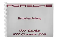 保时捷 911 (964) Turbo / Carrera 2/4，MY 92 驾驶手册（英语） - WKD96402092