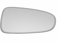 Buitenspiegelglas (bol), dimbaar, rechts voor linksgestuurde auto's. Porsche 992 / 992 Dakar / 9J1 Taycan - 992857522C