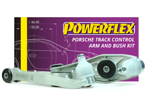 Querlenker- und Buchsensatz. Porsche 996 / 997 / Boxster / Cayman - PF57K-1001, PF57K-1001BLK, 98133105301, 99733104180, 99634105318