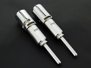 Door lock receiver sleeve. Set of 2. Porsche 356 - PCG53106500/600, PCG53106500, PCG53106600