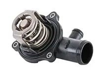 Boîtier de thermostat de pompe à eau avec insert et joint. Porsche 957 Cayenne Diesel - 95510603200