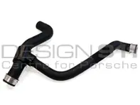 Manguera inferior del radiador de agua IZQUIERDA. Porsche 996 GT2 - 99610662575, 99610662580