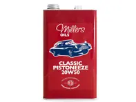 Millers Classic Pistoneeze 20w50 发动机油，适用于保时捷 356 / 914 / 911 2.0-2.7L - 7913, 7913GCT, 00004320928, 00004320929, 20W50, 20W 50, 20W-50, 00004320990, 00004320980, PCG04321090