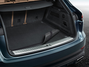 Reversible luggage-compartment mat with Nubuk surround. Porsche Cayenne (9YA) 2018>> - 9Y0044810, 9Y0044810DK4, 9Y0044810OH7, 9Y0044810OS1, 9Y0044810OU6