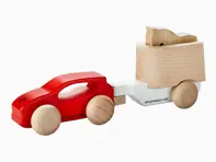 木制玩具车 - 卡宴（带马拖车） - WAP0407000PHZA, WAP0406240SHAT, WAP0406230SHAS, WAP0406220RHZA, WAP0406200PTHA, WAP0406100PTHA, WAP0400150NLRT, WAP0400100NRTR, WAP0400020L0EF