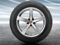 Jantes en alliage Macan 18' et pneus d'hiver Porsche d'origine - 95B044630A, 95B044640A