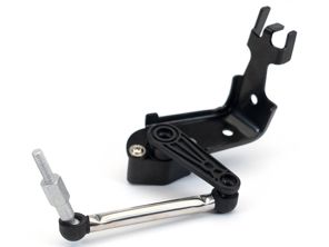 Sensor de autonivelación de suspensión delantera con varillaje. Porsche 9YA Cayena - PAB94128601, PAB94128600, PAB94128501, PAB94128500 - RH-5054, RH-5055