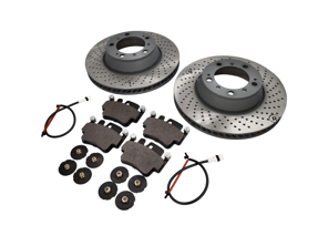 Pastillas de Freno TRASERO y Paquete de Disco de Freno. Porsche 996 C4S / 996 Turbo - 99661236500, 99661236501, 99635294903, 99635208602, 99635208600, 99635240502, 99635294904, 99635240602, 90026904701, 99906705009, 99635195901