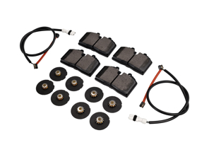 Kit de plaquettes de frein arrière, capteurs et cales. Porsche 928 S4 / 928 GTS Textar - 92861236301, 92861236302, 99635208600, 96435209600, 96435209601, 99635208601, 99635208602, 95135193901, 95135193904, 96435193902, 96435193903, 96435193905