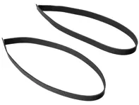 SANGLES DE PORTE STYLE RS (type 1973 rs) (jeu de 2) - 91153131700, 91153131700/1