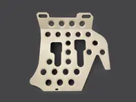 Pedana in alluminio lato conducente Porsche 911 coupé 1974-1989 - 91155106304, 91155106300, 91155106302
