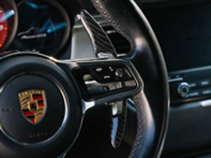 Koolstofvezel schakelpaddles Porsche Panamera/ Cayenne/ Macan/ 991.2/ 719 Boxster en Cayman - 971998540 - I90