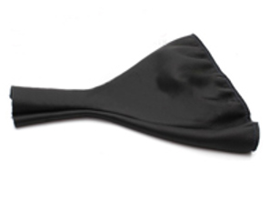 Versnellingspook Leder ZWART. Porsche 944 86>> / 968 - 944424075001AJ, 94442407500