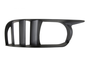 Trim for exhaust tail pipe. Porsche 997.1 GT2 - 9975056518001C, 9975056528001C