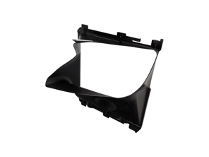 Front bumper radiator support air duct. Porsche 958 Cayenne 3.6L / 4.2L diesel - 95850533530, 95850533630