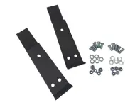Reparatursatz für die vordere Motorunterbodenschutzplatte. Porsche 928 S4 / GT / GTS - 92850402102 - L1142.SET