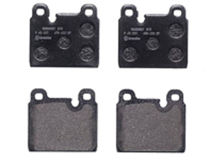 Remblokken, Voor. Porsche 911SC / 911S / 911 3.2L - P 65 001, P65001, 91135195008, 90135199700, 91135193800, 91135194401, 91135195011, 91135194405, 91135194901, 91135195000, 91135195002, 91135195006, 91135195008, 92335190100, 94435195006, 91135195001