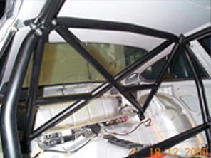 Roll-bar a 6 punti imbullonato con doppie barre porta. Porsche 996/997