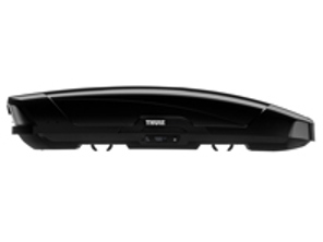 Roof Box Thule Motion XT Sport 300L Black Glossy for Porsche Cayenne / Panamera / Macan / Tycan / 992 / 991 / 997 / 996 - 629601, 95804400025, 95804400026