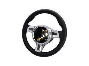Volante sportivo a 3 razze per auto manuali. Porsche 987/997 - 99704440223A10, 99704440223B10, 99704440223E10, 99704440223R10, 99704440223T10