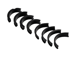 B-G Racing Caoutchouc pour supports de rétroviseur grand angle - BGR754