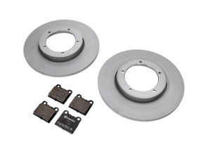 VORDERE Bremsbeläge und Bremsscheibenpaket Porsche 911 65-73