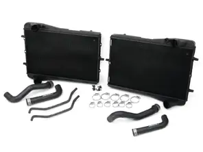 Water coolant radiator and pipe kit. PORSCHE 996 Turbo