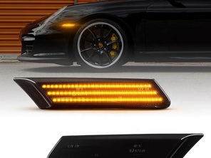 Indicatori di direzione laterali a led Fumè per Porsche 997 - 99763103302, 99763103402, 99763103702, 99763103802