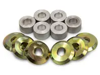 Jeu de douilles de sous-châssis solides. Porsche 996 / 997 - 2290035, 99633105101, 99633105201, 99633105500, 99633105600, 99633105, 99633105501, 99633105502, 99633305601, 99633305602, 99733105104, 99733105105, 99733105205, 99733105204