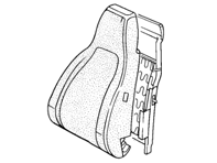 Vordersitzlehne. Porsche 944 82-85 / 924 - 477881047, 47788148