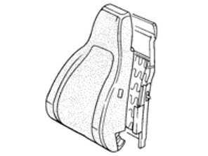 Vordersitzlehne. Porsche 944 82-85 / 924 - 477881047, 47788148