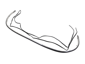 Stoßstangenleiste hinten. Porsche 356B / 356C - 64450504307, 64450543305, 64450541305, PCG50504307 - 1684400206