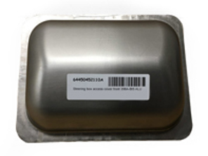 Coperchio del pannello di accesso alla parete posteriore del vano batteria. Porsche 356A / 356B T5 - 64450452110, 64450452110A