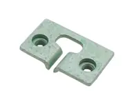 Piastra di fissaggio staffa di montaggio silenziatore posteriore. Porsche 986 Boxster - 99611124300