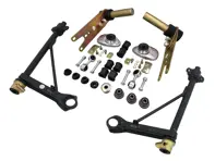 Ophanging herbouwset met standaard shore bushes. Porsche 911 1987 - 1989 G50 - 91134388100, 91134101800, 91150193300, 91150193400, 99952310301, 90006706302, 90006706303, 90133105900, 477411313D, 417411313M, 93033307100, 93033307101, 93033307200, 93033307201, 90008203502, 90091004602, 99908443909, 99008444509, 99908444501, N0101563, PCG01015630, 91134190101, 91134190201, 91133300902, 91133300906, 91133352100