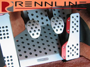 Rennline Aluminium Bodenplatte. Fahrerseite. Porsche 996 / 997 / Boxster / Cayman - F18RH