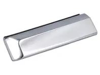 Moulure décorative de tableau de bord (côté passager) Argent Galvano. Porsche 991.1 / Boxster / Caïman - 99155238703V08, 99155238700V08, 99155238701V08