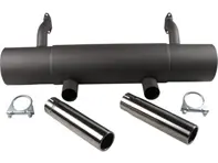 Pot d'échappement / pot arrière silencieux. Porsche 356 A/B/C - 1620603100, PO-92104, 61611101005