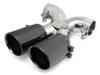 Auspuffendrohr schwarz verchromt. Porsche 981 Boxster / 981C Cayman - 98111126100, 98111136100, 98111136160, 98111136161, 98111136162, 98111196100, 98111196101, 98111196102