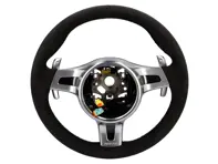 SportDesign Lenkrad mit schwarzem Alcantara gepolstert. Porsche 997 / 987 / 987 PDK Fahrzeuge - 99704440220