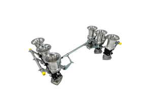Kit de corps de papillon individuel conique à 3 boulons Jenvey de 51 mm. Porsche 964 - WFR024, WFR029, WFR043, WFR060, WFR505, WFR024 - ABF2/65, RH01, RH01M, TP1, TP11