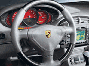 Volant en fibre de carbone. Porsche 996 / 986 - 99634798312A28, 99634798313A28