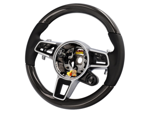 Volante multifunción deportivo en Carbono. Porsche 991.2 (911) / 718 Boxster / 718 Caimán 2016>> - 99104440038A34, 99104440039A34, 99104440040A34, 99104440041A34